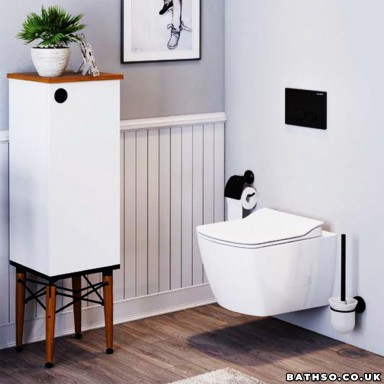 Creavit Elegant Rimless Wall Hung Combined Bidet Toilet Creavit Elegant Rimless Wall Hung Combined Bidet Toilet
