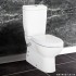 Creavit Sedef Close Coupled Combined Bidet Toilet - Integrated On/Off Valve