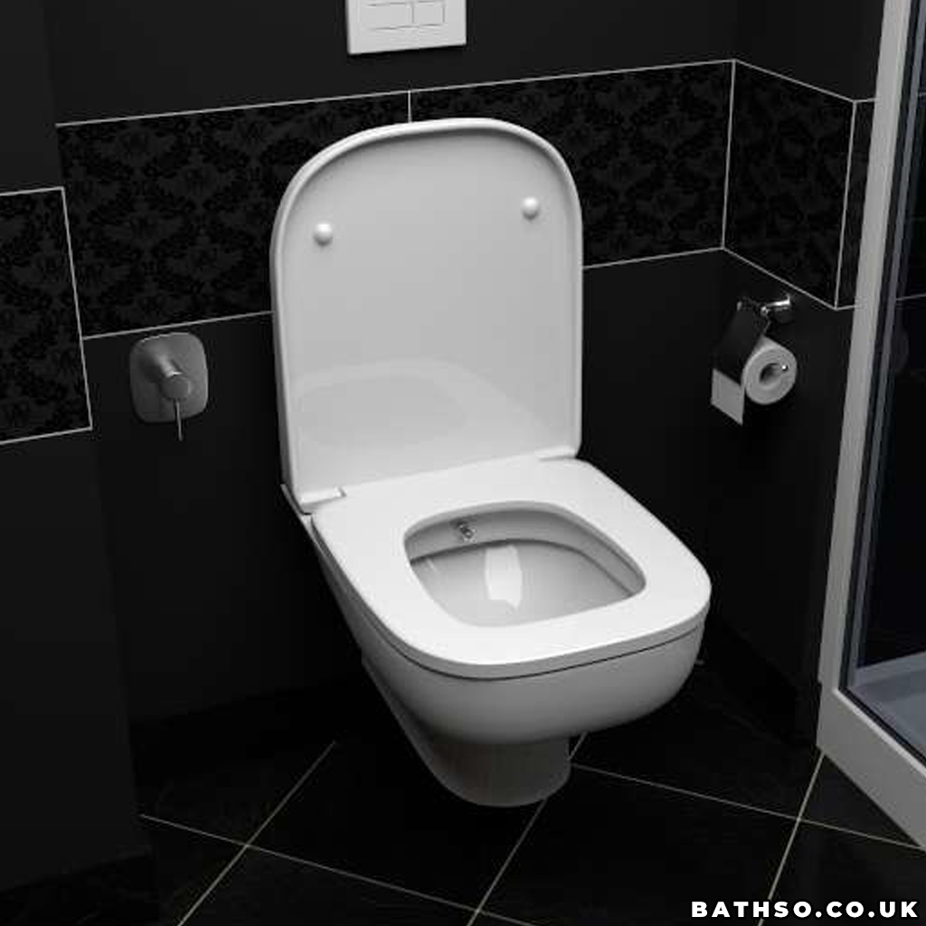 Creavit Straight Wall Hung Combined Bidet Toilet