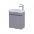 RAK Resort Wall Hung Cloakroom Vanity Unit & Basin - 450MM - Mushroom
