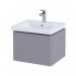 RAK Resort Wall Hung Vanity Unit & Basin - 550MM - Mushroom