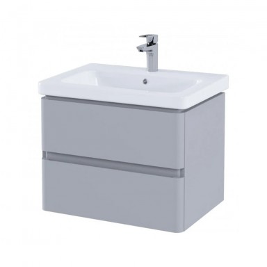 RAK Resort Wall Hung Vanity Unit & Basin - 650MM - Stone