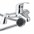 Trisen Ailsa Chrome Bath Shower Mixer + Handset Kit