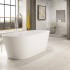 Trojan Hampton Twin-skinned Acrylic Bath - 1600MM x 800MM
