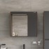 Creavit Link Arkadia Anthracite Top Cabinet - 700mm