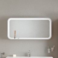 Creavit Pion White Led Mirror - 1180mm