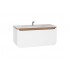 Creavit Pion Wall Hung Vanity Unit & Basin - 1200MM - Matt White