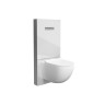 Glass Concealed Cistern - 3/6 Litre Wall Hung Toilet Frame - White  + £630.00 