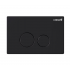 Creavit Terra Matt Black Painted Flush Plate