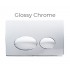 Fluidmaster P61  Glossy Chrome Flush Button