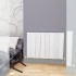 Sanica Faro Horizontal Single Panel Aluminium Radiator