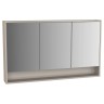 VitrA Integra Illuminated Mirror Cabinet - 1200MM - Gritstone