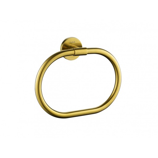 Flova Levo Gold Oval Towel Ring