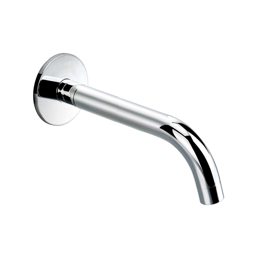 Flova Levo Chrome Wall Mounted Bath Spout 200MM
