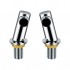 Flova Levo Chrome Round Deck Mounted Leg Set