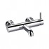 Flova Levo Chrome Wall Mounted Manual Single Lever Bath Filler