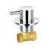 Flova Levo Chrome Wall Mounted Concealed Hot Water Shut Off Valve