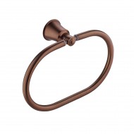 Flova Liberty Oil Rubbed Bronze Oval Towel Ring