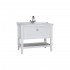 VitrA Valarte Single Drawer Matt White Vanity Unit & Single Tap Basin - 1000MM