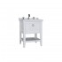 VitrA Valarte Single Drawer Matt White Vanity Unit & Single Tap Basin - 650MM