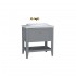 VitrA Valarte Single Drawer Matt Grey Vanity Unit & Single Tap Basin - 800MM